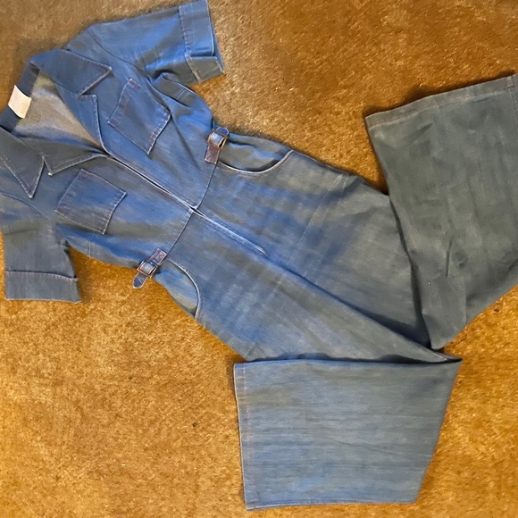 Marx Pants - Denim Jumpsuit- Vintage MADE IN CANADA